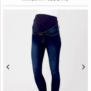 Ripe Rebel Ankle Grazer Maternity Jegging - Indigo / M